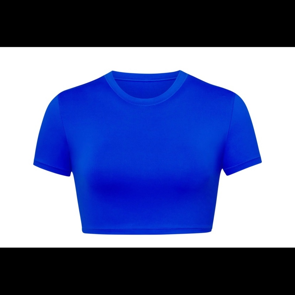 Skims cobalt blue swim t shirt